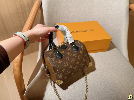 Luxury Speedy Trunk 20 Handbag – Monogram Style